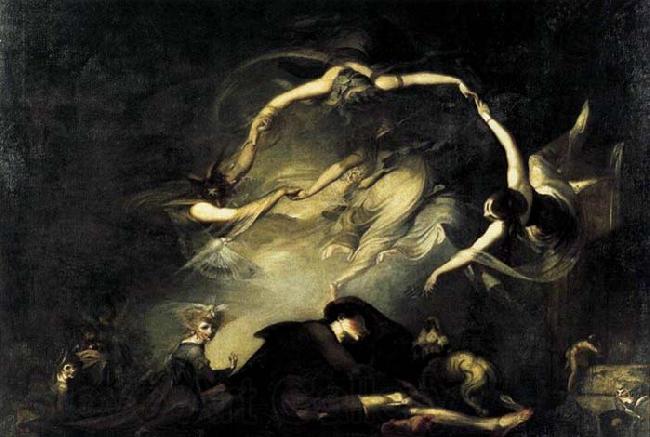 Johann Heinrich Fuseli The Shepherd-s Dream